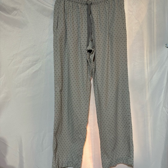 Victoria’s Secret PJ Loungewear Set Gray Swiss Dot Size S - Picture 14 of 15